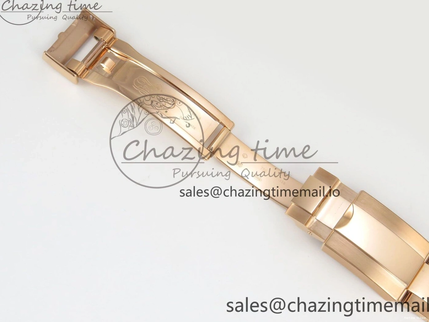 0203 FlexibleFit Daytona 116595 RBOW Rainbow IPKF Best Edition Black RG Dial on RG Bracelet DD 276